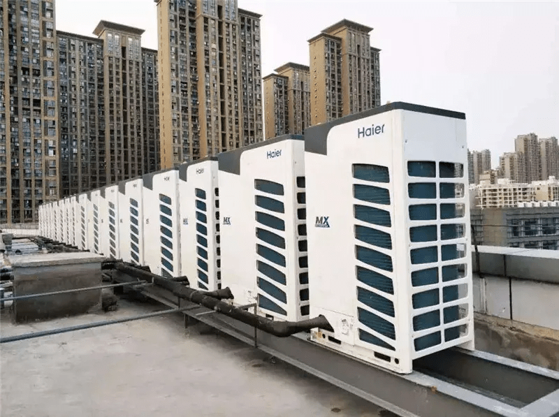 海爾中央空調工廠水系統(tǒng)維修案例